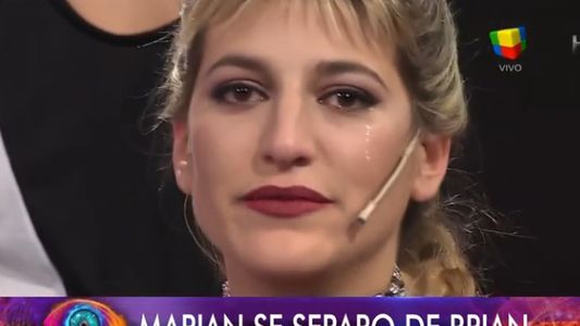 Marian Farjat se quebró al aire al hablar de su separación de Brian