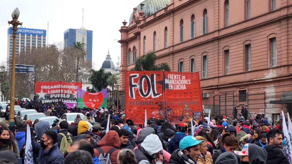 El Gobierno dice que mantiene el diálogo con organizaciones piqueteras pero ratifica que no aumentará la cantidad de planes sociales (Foto: archivo).