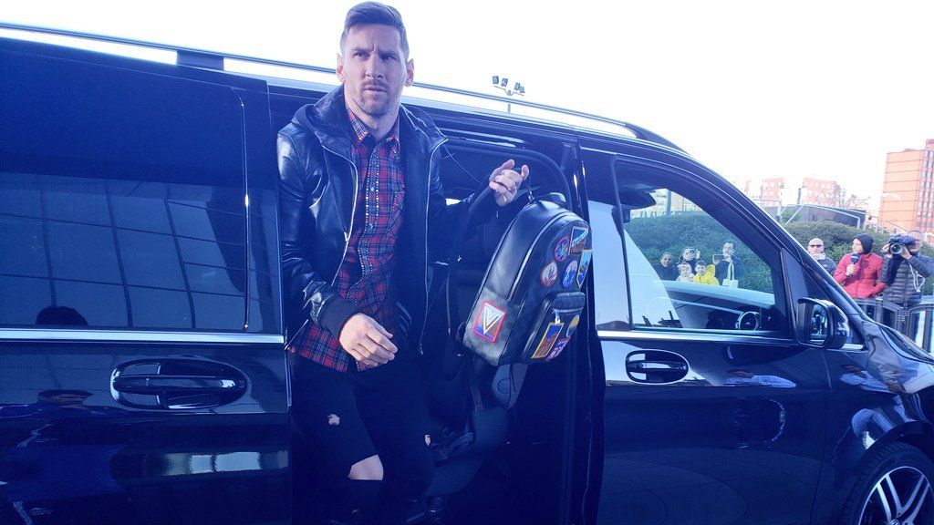 La casa en orden:  Leo Messi se sumó en Madrid a la concentración de la Selección