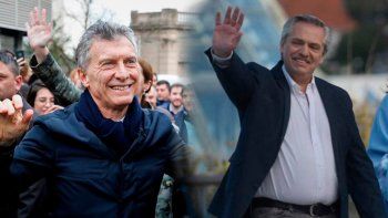 Macri y Fernández cerraron sus campañas en un día muy complicado para la economía preelectoral