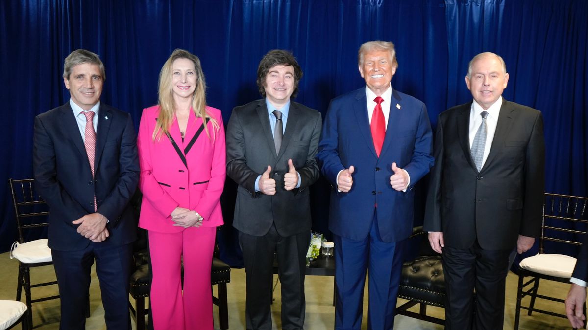 Cumbre Milei-Trump: el ministro Luis caputo dejó los anuncios en manos del secretario del Tesoro