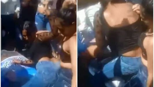 Video: despiden a un motochorro con perreo y tiros sobre su ataúd