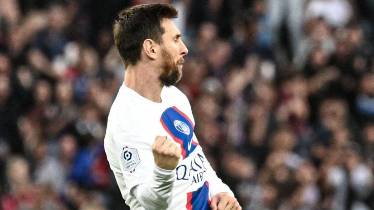 Lionel Messi y un golazo en el triunfo 4-3 del PSG ante Troyes