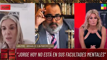 hablo la abogada de elba marcovecchio sobre la salud de jorge lanata: no esta en sus facultades mentales