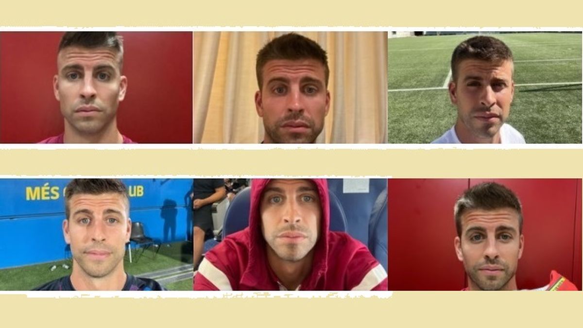 Desde hace tiempo, el marido de Shakira mantiene la extraña costumbre de publicar selfies con gesto adusto, lo que ya ha generado desconcierto en la prensa española.