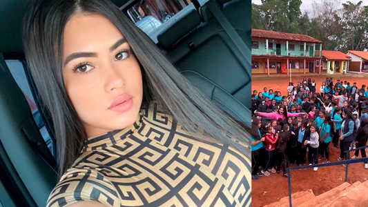 Laurys Dyva participó en una escuela y sacude las redes sociales