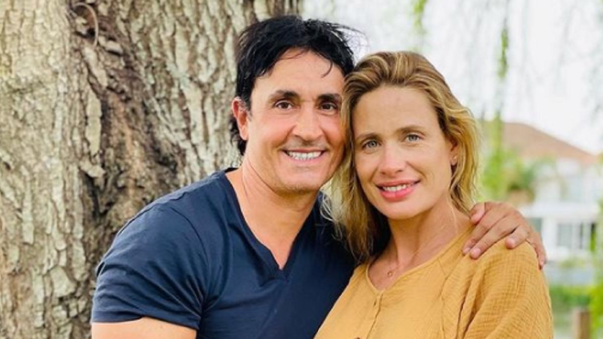 La primera foto de Faustino, el hijo de Estevanez y Saccani