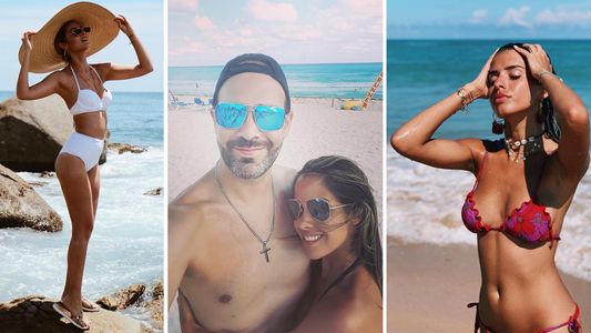 Los famosos que decidieron veranear la segunda quincena de enero