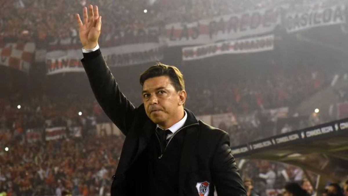Marcelo Gallardo, extécnico de River. Marcelo Gallardo, extécnico de River.