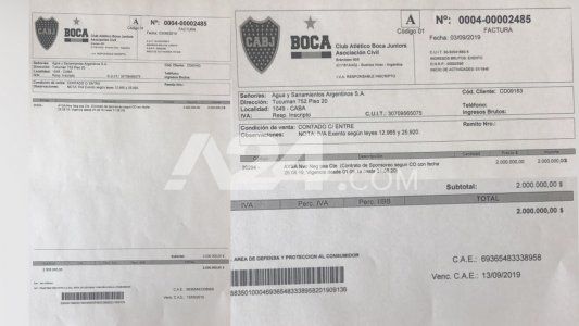 Aysa, Boca y un escándalo que crece: los documentos de la polémica