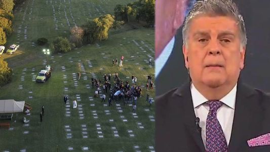 Luis Ventura advirtió que cuiden la tumba de Diego Maradona de la profanaciones