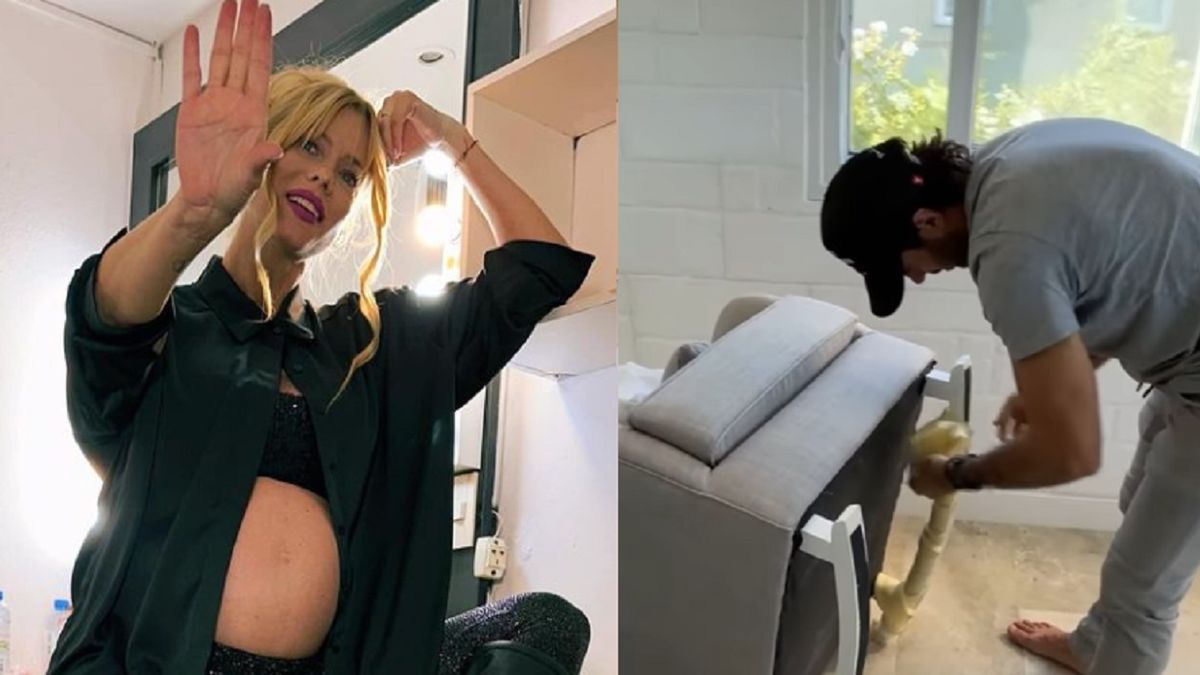 Nicole Neumann y Manu Urcera mostraron el video del cuarto para su bebé y explicó el detalle de cada elección