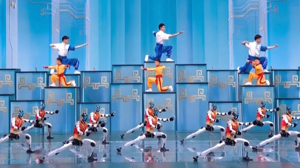 El impactante show coreográfico de robots que revela el avance de China y siembra inquietud. (Foto: Reuters)
