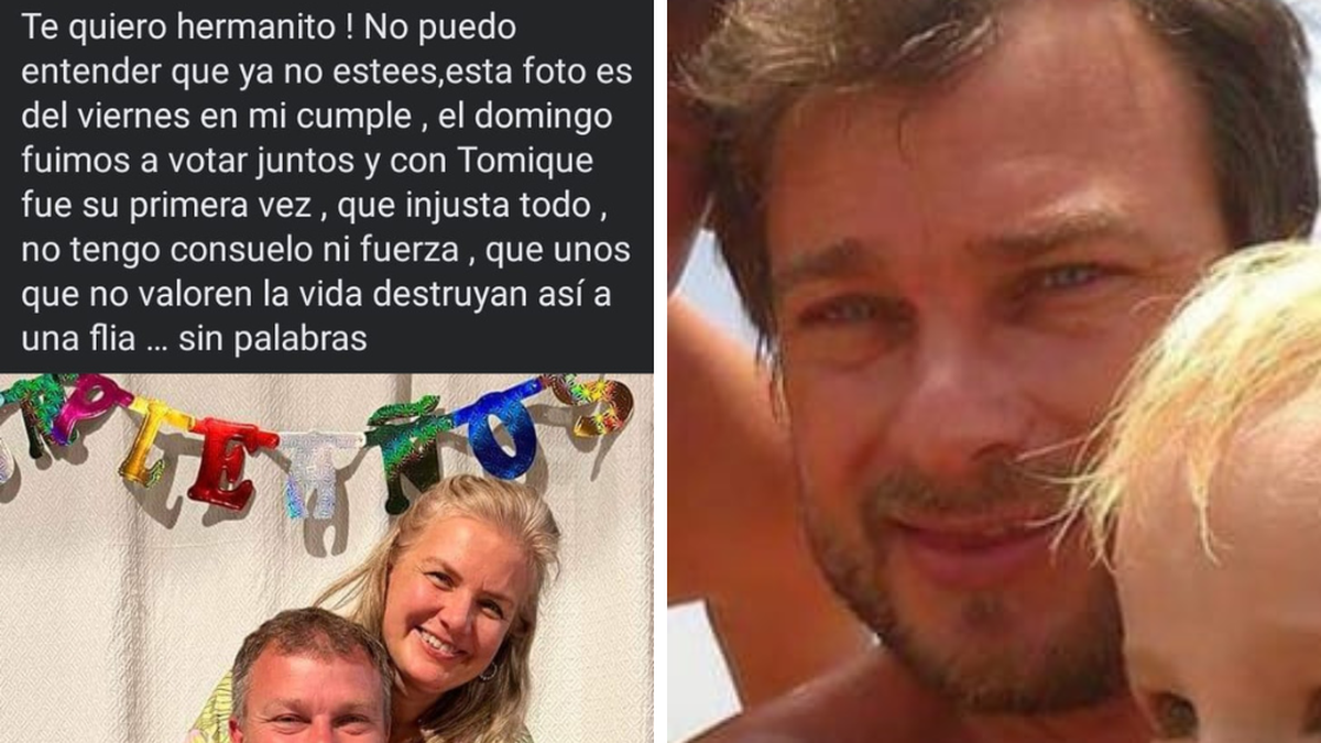 El posteo del hombre asesinado en Lanús delante de su hijo de 4 años (Facebook: Cari Dani Flia).