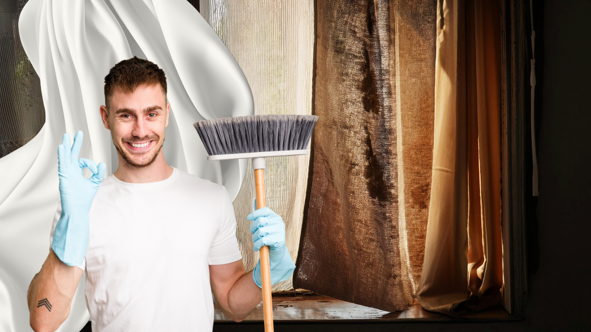 Truco para que las cortinas de tu casa queden relucientes