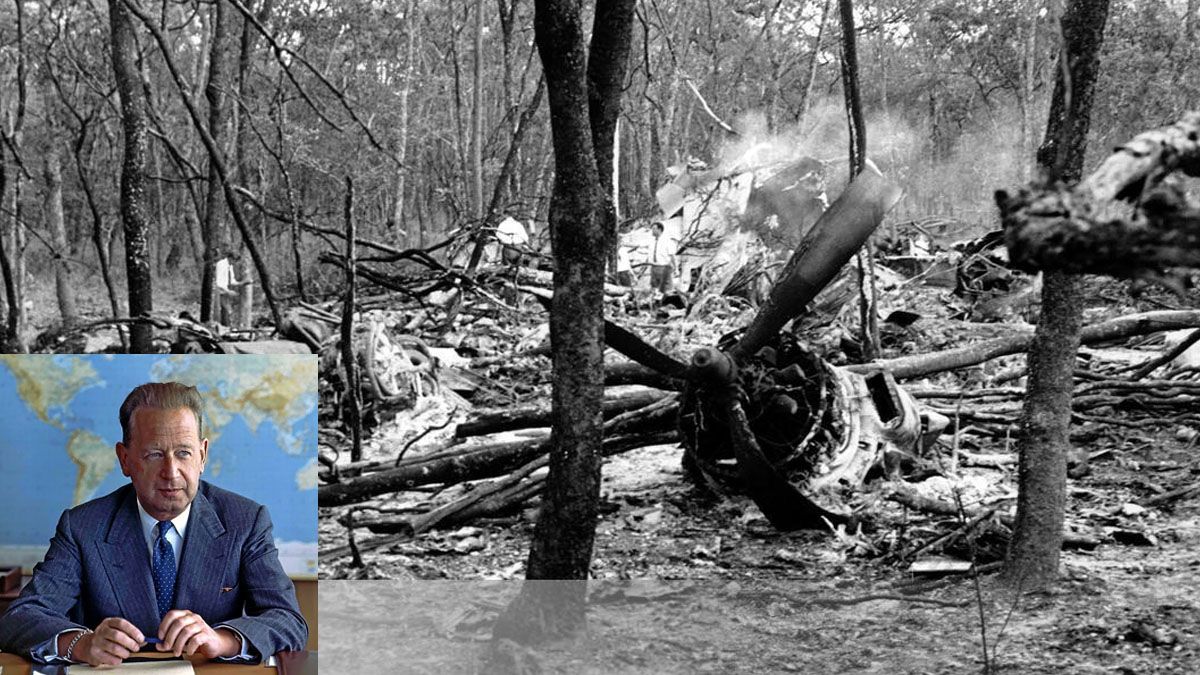 Dag Hammarskj&ouml;ld, el primer secretario general que us&oacute; el art&iacute;culo 99 de la carta de la ONU por la situaci&oacute;n de guerra en el Congo. Muri&oacute; - siempre hubo sospechas de un atentado - cuando su avi&oacute;n es estrell&oacute; precisamente en ese pa&iacute;s. (Foto: A24.com)
