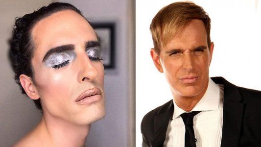 Tremendo cambio: un mediático se operó muchas veces para parecerse a Jorge Ibáñez