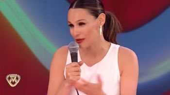 pampita se cruzo con cande ruggeri y su equipo