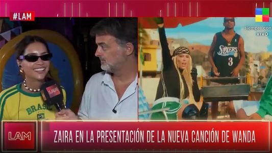 El sincericidio de Zaira Nara luego de escuchar la canción de su hermana Wanda: Es una hija de mil...