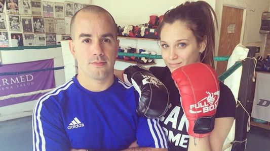 Barbie Vélez se copó con el boxeo y subió un video de su fuerte entrenamiento