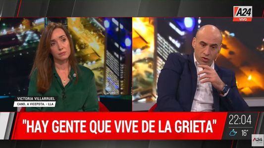 La vice de Milei con Esteban Trebucq: No me gusta el método Bukele, todos tenemos derechos humanos