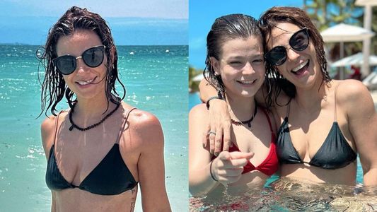 Las imágenes de las paradisíacas vacaciones de Agustina Cherri y su familia en Cancún