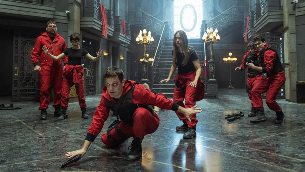 Netflix revela las primeras imágenes de La Casa de Papel parte 5.