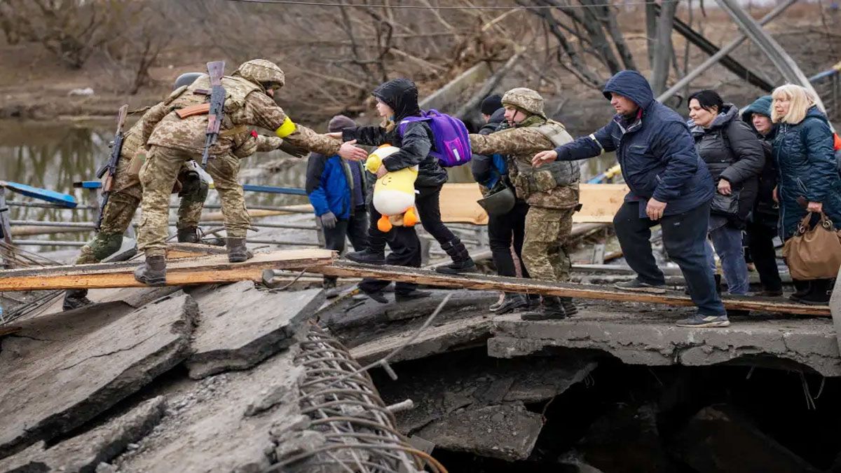 los corredores humanitarios bajo el fuego del ejército ruso ( Foto: Archivo)