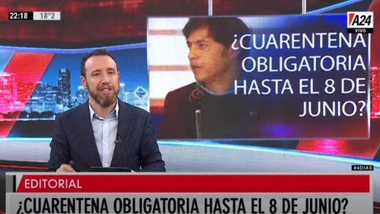 ¿Cuarentena obligatoria hasta el 8 de junio?: el editorial de Facundo Pastor