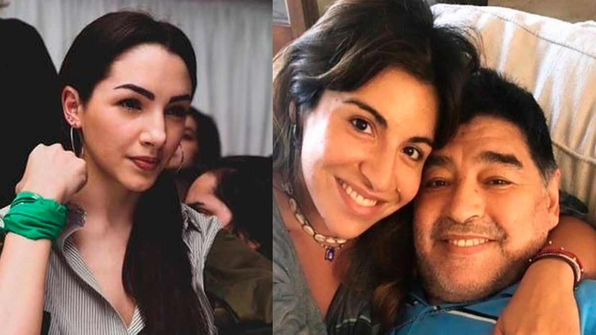 Thelma Fardín y Gianinna Maradona