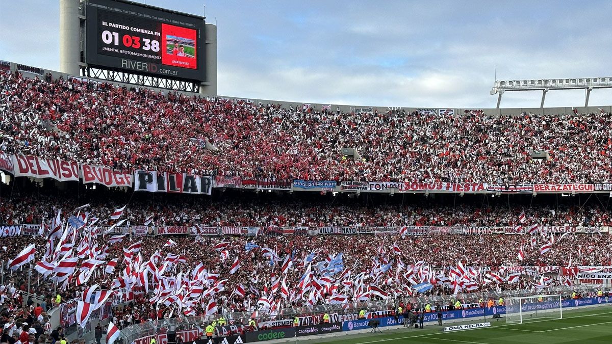 El Monumental ya está listo para el Superclásico&nbsp;