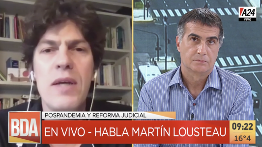 Lousteau: Si Macri decretaba esta cuarentena hubiesen dicho que estábamos en estado de sitio