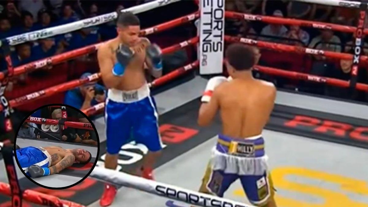 El aterrador KO que sufrió un boxeador argentino por el que casi pierde la vida
