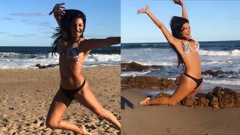 La escapadita de Silvina Escudero a Punta del Este: ¡Descansé mucho!