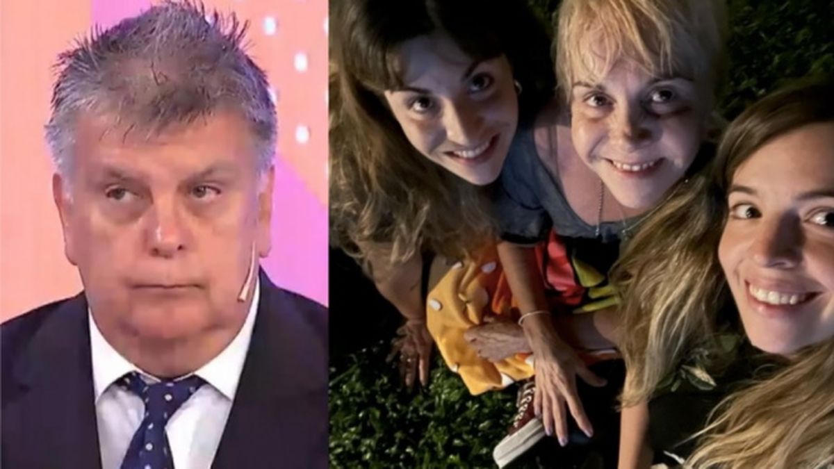 Luis Ventura mantiene una tirante relación con Claudia Villafañe y sus hijas desde hace tiempo. 