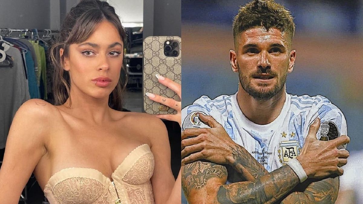 El mensaje amoroso de Rodrigo de Paul a Tini Stoessel desde la concentración de la selección argentina