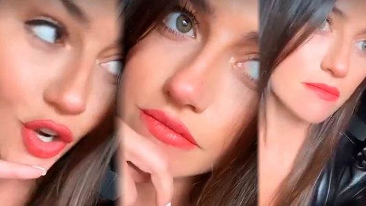 Sofía Jujuy Jiménez, asustada en la puerta del canal tras ser acosada por un hombre grande