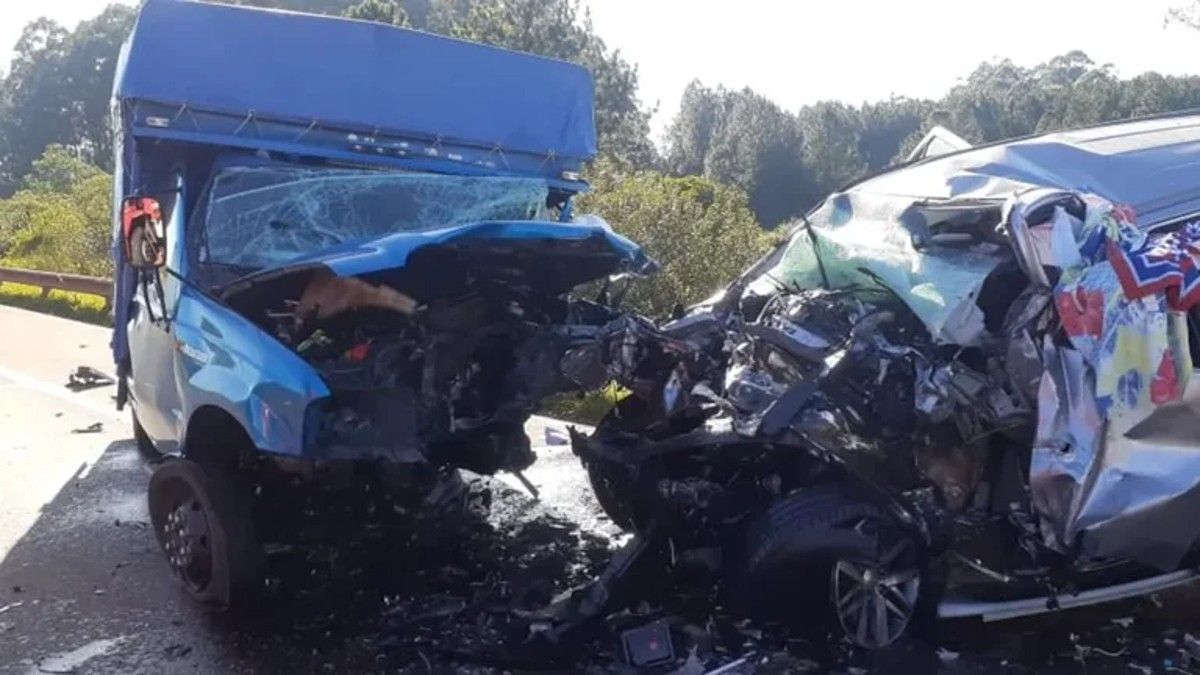 Así quedaron los vehículos tras el accidente. (Fotos: Somos Jujuy)