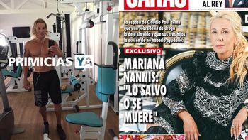 Claudio Caniggia ante la tapa de su ex esposa: Nadie se está muriendo ni necesita ser salvado