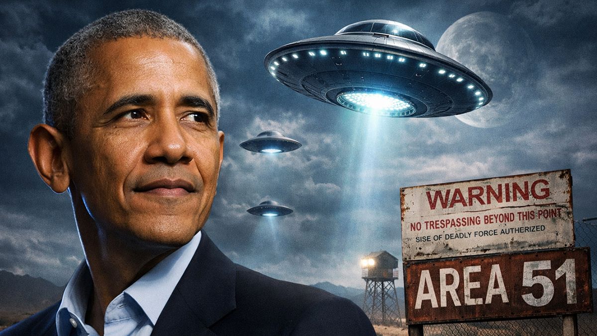 Barack Obama habló de extraterrestres y sorprendió al mundo. (Foto: IA)
