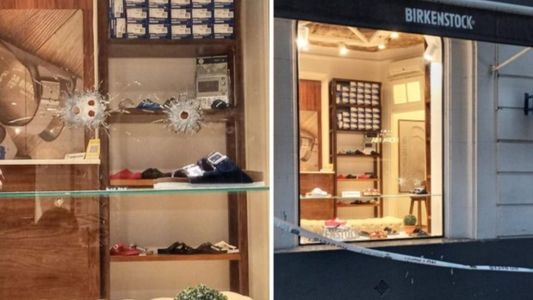 Palermo: usó de escudo humano a la empleada de una zapatería y fue baleado