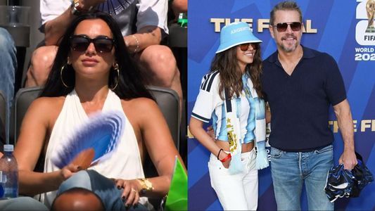 De Dua Lipa a Matt Damon: los famosos que dijeron presente en la final del Mundial 2026 entre Argentina y España
