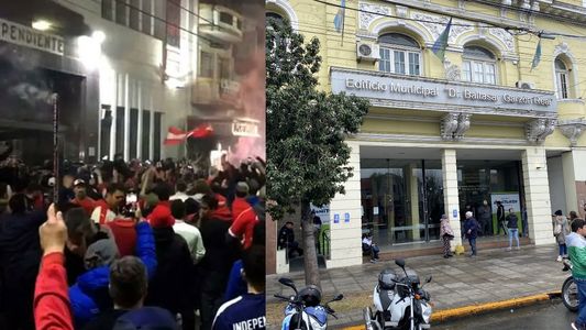 Socios de Independiente asistieron a los detenidos por los incidentes en la sede