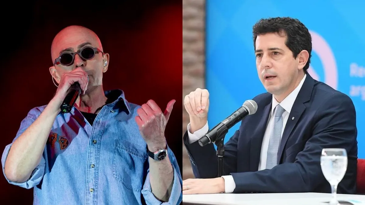 El Indio Solari salió a respaldar a Wado de Pedro: Puede ser un gran candidato (Foto: Telam/Ambito/A24).