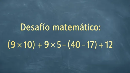 Desafío Matemático: esta cuenta no se resuelve de un vistazo