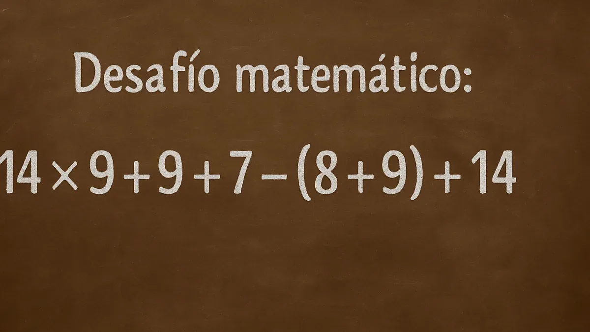 La regla esencial para resolver este desafío matemático es conocido como PEMDAS (por sus siglas en inglés) o jerarquía de operaciones.