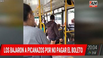 Un chofer de la Línea 28 usó una picana para bajar a una familia que intentó viajar gratis