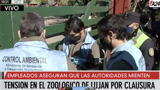 En medio de un clima de tensión, clausuran el zoológico de Luján por reiteradas irregularidades