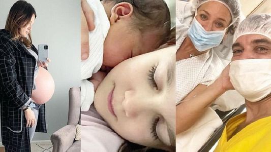 Paula Chaves compartió una dulce foto de Filipa en brazos de Olivia: Nos tenemos siempre