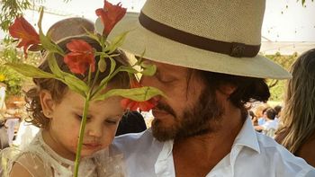 El tierno momento que grabó La China Suárez de Vicuña durmiendo a Magnolia